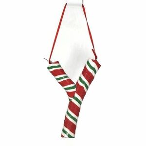 Ashland Red White and Green “Y” Monogram Ornament